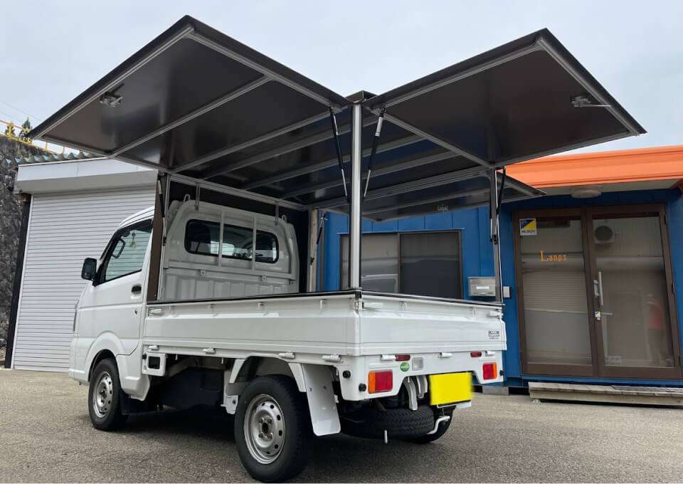 軽トラ荷台カスタムのランプス「Lanps1960」