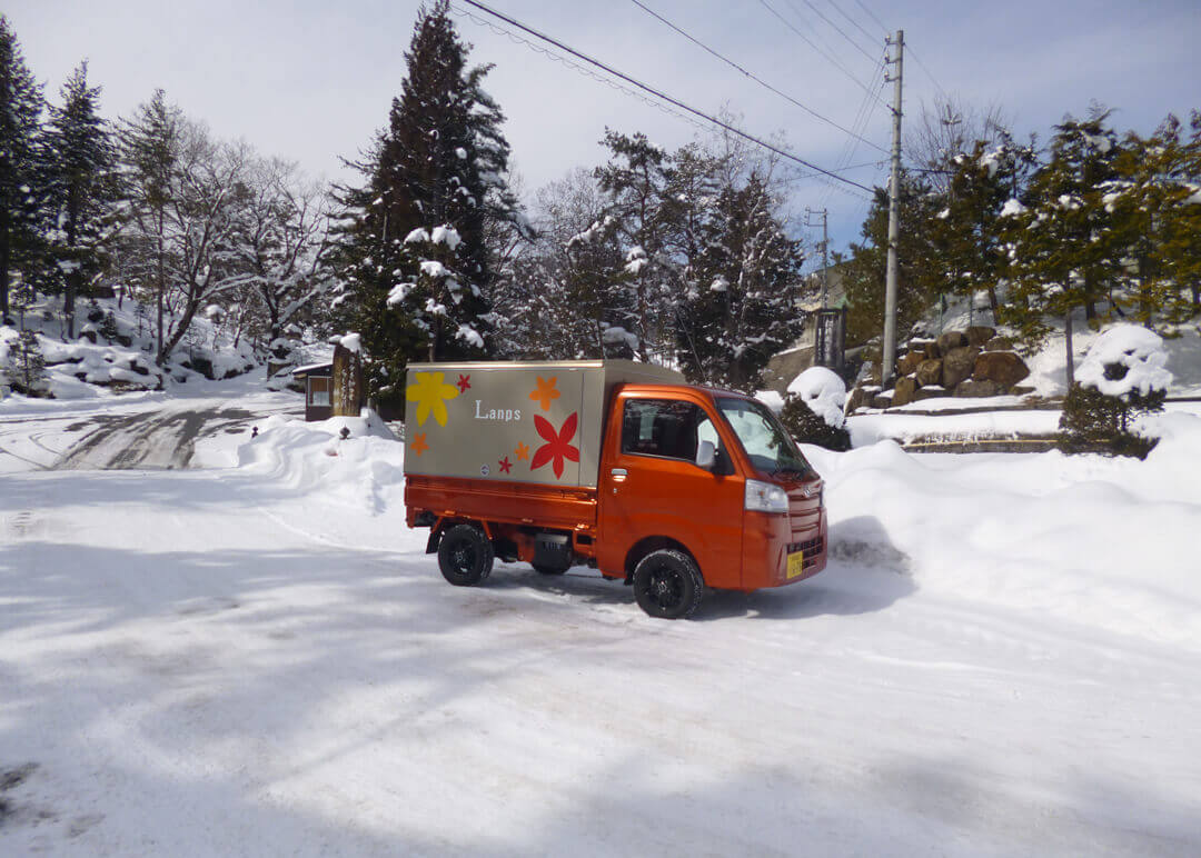雪にも強い全国のトラック・軽トラの荷台カスタム