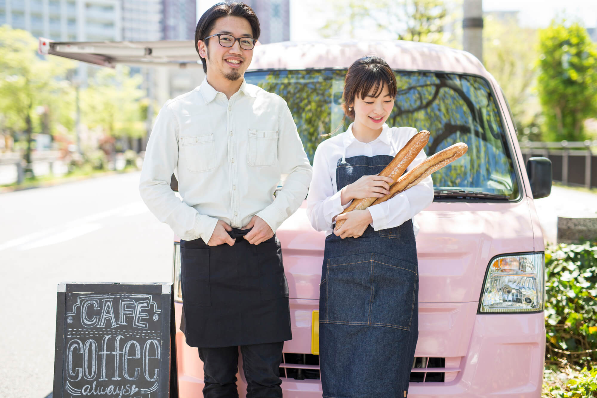移動販売でよく販売されているもの